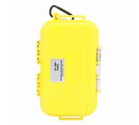 Marhynchus 19x12x5cm di Stoccaggio Ammortizzante ABS in Acciaio Inossidabile EDC di Trasporto con Cuscinetto in Gomma Staccabile per gli Strumenti di Chiavi del Telefono (YELLOW)