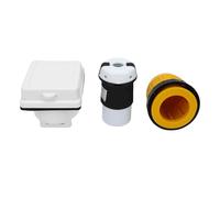 Marhynchus 30A RV Power Inlet Outlet Kit Shore NEMA L5 30P Connettore Maschio e NEMA L5 30R Connettore Femmina con Anello di Bloccaggio Copertura Protettiva per Carovane