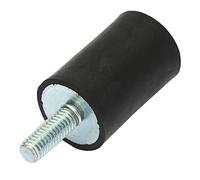Marhynchus 4pcs M3 Gonte in Gomma, Bobbine per Auto con Blocco Silenzioso Antiblocco Anti -Vibrazione, Utilizzate Principalmente per Compressori d'Aria, Motori, Motori a Benzina e Pompe d'Acqua.