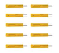 Marhynchus 50pcs Termistor 10K Sensore di Temperatura Resistenza Termica con Isolamento Affidabile per il Film in Metallo della Rete di Comunicazione con un Buon Effetto di Isolamento Termico -40 ~