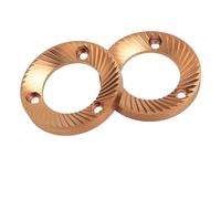 Marhynchus 64 Mm Burr Piatto Piatto a Baratto di Macinacapelli a Base di Macinacapelli Multipla Burr Piatta Flat Burr con Rivestimento a Nitruro di Alluminio per DF64 DF64P DF64E DF64V