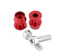 Marhynchus 8 Mm 10 Mm Motociclette in Moto in Alluminio Swing Swing Spool Spool Shoot Bobins Bobins Fa Billetta a Motore a CNC Anodizzato Duro con Labbra Rialzate (8mm rosso)