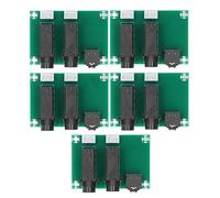 Marhynchus Adattatore Audio PCB Scheda Convertitore Microfono 5 Pezzi 6.5 6.35 .3 a 2.54 Set di Moduli Adattatori Microfono per Conversione Trasferimento Riparazione Registrazione Uso Audio Fai da Te