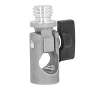 Marhynchus Adattatore per Prisma Adattatore Inclinabile di 90 Gradi in Lega di Alluminio per Treppiede per Telemetro di Livello Asta di Rilevamento GPS RTK