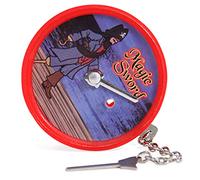 Marhynchus Ago Magico Attraverso L'orologio Illusione Taglio del Taglio Ravvicinata Mostra Oggetti di Scena Mentalismo Giocattolo Che Sconta per Amici Bambini con Colore Casuale (Rosso)