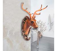 Marhynchus Animali Che Pendono un Gancio nel Tappo Strato di Asciugamano -testa di Cervo Testata Verso la Cucina da Bagno (Testa di cervo (vintage))