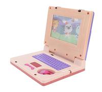 Marhynchus Bambini Che Imparano il Giocattolo Educativo per Laptop con 2 Musicali 11 Effetti Sonori Schermo a LED per i Ragazzi per Ragazzi (Mouse retrattile viola)