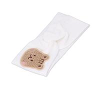 Marhynchus Banche per Bambini in Cotone Elastico Elastiche per Capelli Morbidi Elastico Fumetto Elastico Fascia per la Testa per Animali per 0-8 Anni Bambini Neonati per Bambini con (WHITE)