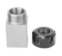 Marhynchus Blocco Colletto ER25, Supporto per Risvegli di Mandrino a Molla Dura per Incisione del Tornio con Alte Resistenza e Durezza, Ottimo per gli Allestimenti Veloci su Macchine a CNC,