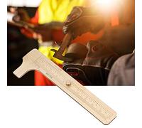 Marhynchus Calibro a Corsoio in Ottone, Strumento di Precisione a Doppia Scala per la Misurazione di Gioielli, Precisione 0-100 Mm, Ideale per Gioiellieri e Artigiani