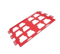 Marhynchus Cassetta degli Attrezzi Packout Piastra per Montaggio a Parete Robusta Struttura in Metallo per Riporre in Sicurezza Veicoli e Spazi di Lavoro, Set da 2 in Acciaio Legato per