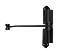 Marhynchus Chiusura Automatica della Porta a Doppio Rullo, 140 Lb | Lega di Alluminio, Cerniera per Porta con Montaggio Superficiale, Guarnizione Adesiva per Regolatore a Rullo, 4 Viti, Uso