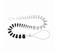 Marhynchus Controllore della Filettatura del Bullone del Dado, 38 Calibri Maschio Femmina Controllore della Dimensione della Filettatura dell'acciaio Inossidabile per l'edilizia e il Miglioramento