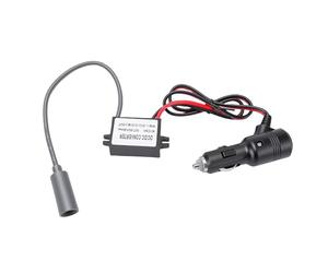 Marhynchus Convertitore Boost DC Satellitare Rettangolare Mini 12V/24V a 30V 3,5A Accendisigari, Uso Duraturo per Auto Camion