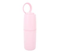 Marhynchus Custodia da Denti da Denti da Viaggio Portatili Portatili per il Denti di Stoccaggio del Dente di Stoccaggio con Design Compatto Leggero per la Scuola di Viaggio D'affari (PINK)