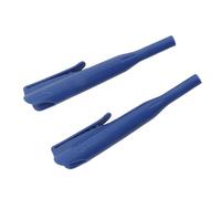 Marhynchus Custodia per Matita da Carpentiere, Materiale ABS, Impugnatura e Clamp/Holder Antiscivolo, Perfetta per la Lavorazione del Legno con Fori Profondi e la Marcatura dei Metalli (BLUE)
