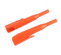 Marhynchus Custodia per Matita da Carpentiere, Materiale ABS, Impugnatura e Clamp/Holder Antiscivolo, Perfetta per la Lavorazione del Legno con Fori Profondi e la Marcatura dei Metalli (ORANGE)
