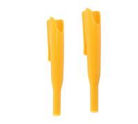 Marhynchus Custodia per Matita da Carpentiere, Materiale ABS, Impugnatura e Clamp/Holder Antiscivolo, Perfetta per la Lavorazione del Legno con Fori Profondi e la Marcatura dei Metalli (YELLOW)