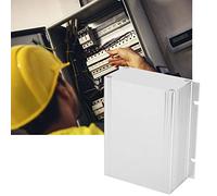 Marhynchus Custodia per Progetti Elettronici, Scatola in Alluminio Color Argento Sabbia con Design di Tipo Diviso, Ideale per Contenitori PCB e Progetti Elettrici