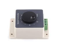 Marhynchus DC10-60V 20A Controller di velocità del Motore PWM Impermeabile per Uso Esterno -Terminale di Vite Adatto per Motori 12 V 24 V [Appassionati]