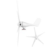 Marhynchus Generatore Eolico a 5 Lama 800 W Eoliche 800 W Generatore di Mulini a Piccoli Forniture Industriali 48 V Dinamo per Macchinari, Ad Alta Efficienza, Regolazione Automatica della (48V)