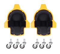 Marhynchus Ginocchiere Rotanti Cuscino in Ginocchio Scorrevole in ABS con Fodera Morbida e Ruote Universali Design Ergonomico per L'installazione a Pavimento e Strumenti di Decorazione