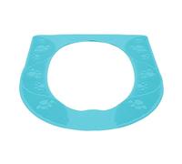 Marhynchus Il Coperchio del Sedile del Water Universale per Anziani e Bambini, Materiale in Silicone Morbido e Lavabile e Resistente, Non Slip, Offre una Buona Esperienza (cielo blu)