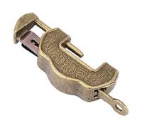 Marhynchus In Stile retrò Vecchio e Vintage Cinese - Materiale di Zincojación Solido e Resistente Colore Rame Affascinante, per i Mini Mobili per il Tesoro di Gioielli (S per dimensioni 35-41)