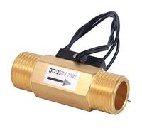 Marhynchus Interruttore del Sensore di Flusso d'Acqua, Valvola Accessoria Industriale in Ottone per Misuratore di Flusso Elettromagnetico con Ampio Intervallo di Misurazione di 60 M3/h in Tipo a