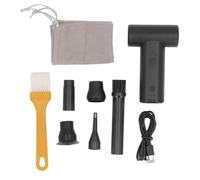 Marhynchus J01 Ventilatore a Turbina Portatile, Motore Ad Alta velocità da 110.000 giri/min. Forte Flusso D'aria, Ventilatore USB Senza Lama, con 3 Ugelli e Spazzola, per la Pulizia dei