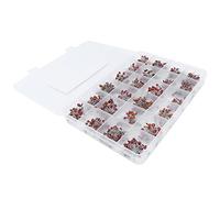 Marhynchus Kit Assortimento di Condensatori Ceramici, Set di Condensatori Ceramici in 960 Pezzi 24 Valori da 2pF a 0,1uF più o Meno 10% per Hobbisti di Riparazioni Elettroniche Fai-da-te