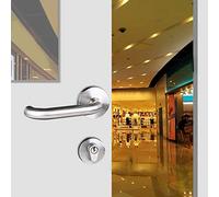 Marhynchus Kit di Bloccaggio della Porta della Cornice in Acciaio Inossidabile, Design Ergonomico con Funzionamento Regolare, Applicazione Versatile, Anti-wear per Chiusura Al Fuoco della Porta del