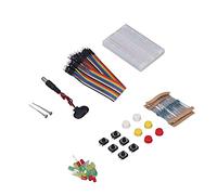 Marhynchus Kit Elettronico Assortimento di Componenti di Avviamento PCB con Breadboard da 400 Fori per Scheda di Sviluppo R3 Programmazione Didattica per Studenti Principianti Uso in Classe