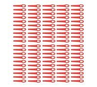 Marhynchus Lama per Tosaerba, Lame per Rifinitura in Plastica, Tipo Zucca, 100 Pezzi, Leggera e Facile da Installare per Tosaerba da Giardino e Strumenti per Rifinitura dell'