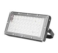 Marhynchus LED Flood Light Illuminazione Proiettori 50W 12V Super Bright Daylight Luce Bianca Impermeabile Outdoor LED Floodlight per Cortili Giardini con Spina