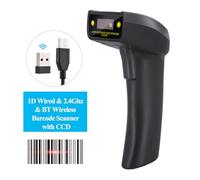 Marhynchus Lettore di Codici a Barre Lettore di Codici a Barre Cablato USB CCD 1D 2D Scanner Portatile Ad Alta velocità per la Vendita Al Dettaglio POS Magazzino Inventario Biblioteca Aziendale (1D