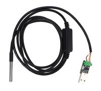 Marhynchus LTMOd-DS1 Sensore di Temperatura Digitale Sensore di Temperatura Industriale Sonda TTL USB con Sonda in Acciaio Inossidabile per PLC MCU ModBUS-RTU