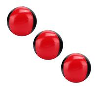 Marhynchus Masbar Ball in Pelle Putta Fine per L'intrattenimento del Tempo Libero Dell'ufficio - Rosso, 3pcpack