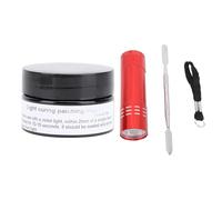 Marhynchus Mastice Fotopolimerizzabile 50g Kit di Riempimento per Riparazioni a Indurimento Rapido Argilla Fotopolimerizzabile per Stampe 3D Modelli Artigianato Unghie con Raschietto