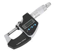 Marhynchus Micrometro a Schermo Grande 0-25 Mm Micrometro Imperiale con Sonda in Carburo Cementata per Letture Accurate Ripetute