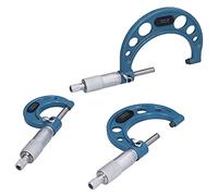 Marhynchus Micrometro per Diametro Esterno, Micrometro Ad Alta Precisione in Acciaio per Cuscinetti 0,01 Mm, 0-25 Mm 25-50 50-75 Strumento di Misurazione per Ispettori di Macchinisti di Parti Precise