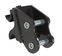 Marhynchus Mini Escavatore Rapido Accoppiamento Rapido Rapido Gancio per Piccoli Escavatori Fino a 3 Tonnellate con Lunghezza della Campata 92 Mm 85 Mm in Cima 25 Mm Diametro