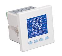 Marhynchus Misuratore di Potenza Multifunzionale, Contatore di Energia Digitale ABS con Display LCD RTU AC220V 3 Fasi 3 Fili 4 Fili Precisione ± 0,5% per Quadri Elettrici e Monitoraggio Energetico