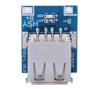 Marhynchus Modulo di Alimentazione Step Up Boost da 10 Pezzi 5V 1A con Indicatore di Stato di Carica Luce Rossa per Scheda di Protezione Carica Batteria Al Litio