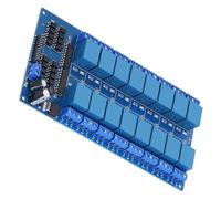 Marhynchus Modulo di relè a 16 con Protezione OptoCouperpler, di Alto Livello di Alimentazione, per il Controllo degli Elettrodomestici Domestici, Output di Espansione PLC (12V)