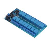 Marhynchus Modulo di relè a 16 con Protezione OptoCouperpler, di Alto Livello di Alimentazione, per il Controllo degli Elettrodomestici Domestici, Output di Espansione PLC (24V)