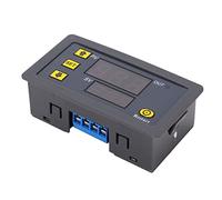 Marhynchus Modulo relè Temporizzato, Materiale ABS con Ampio Schermo, Connessione Inversa, modalità Sospensione per Applicazioni Domotiche e Timer (DC12V)