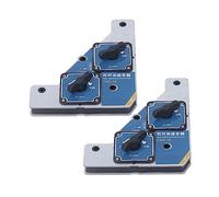 Marhynchus Morsetto per Saldatura Supporto per Saldatura Magnetico con Doppio Interruttore 50KG di Trazione Magnete in Ferrite Dispositivo di a 90 Gradi per Piastra di Acciaio Tubi di Ferro