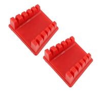 Marhynchus Morsetto per Stazione di Saldatura da 2 Pezzi Supporto per Staffa per Morsetto per per Filo Magnetico in ABS Resistente Alle Alte Temperature Stazione di Banco di Saldatura