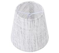 Marhynchus Paralume in Tessuto 3 Pezzi Vintage con Clamp/Holder di Ricambio per Lampadina E14 Luce Soffusa Ad Alta Trasmittanza per Camera da Letto, Soggiorno, Hotel